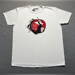 Disney Evil Queen Bad Apple Shirt XL White Threadless Graphic Tee